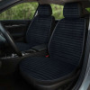 Накидки на сидіння авто Barcelona комплект на передні сидіння та підголовники 2+2 чорний (GE0720)