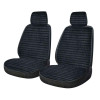 Накидки на сидіння авто Barcelona комплект на передні сидіння та підголовники 2+2 чорний (GE0720)