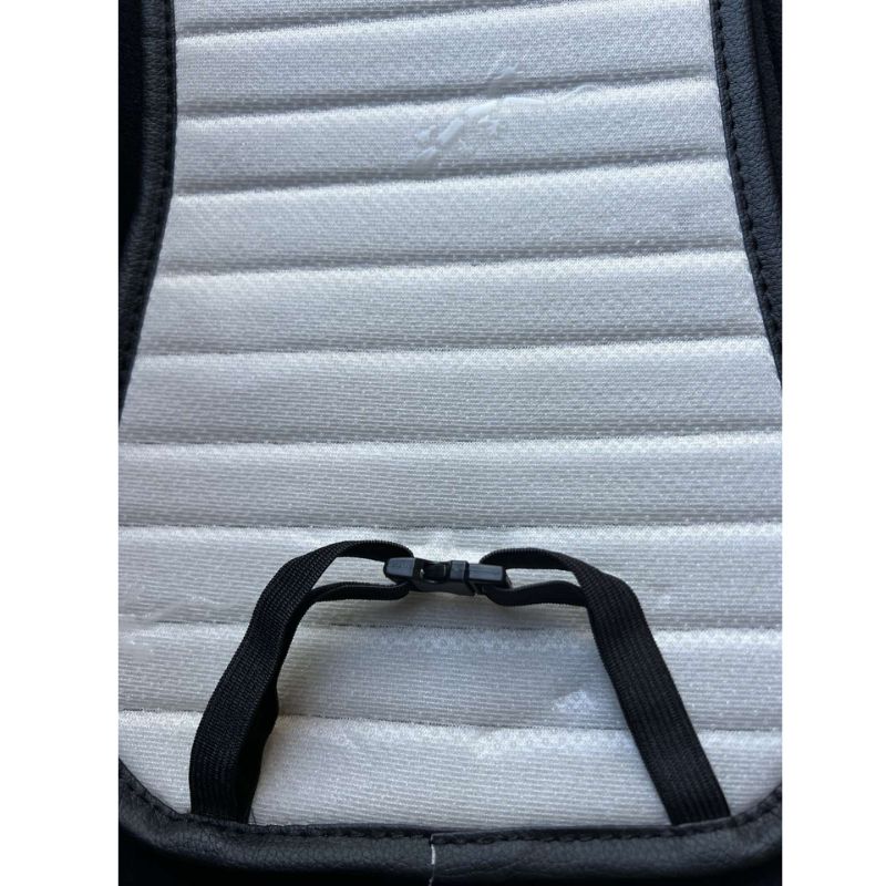 Накидки на сидіння авто Barcelona комплект на передні сидіння та підголовники 2+2 чорний (GE0720)