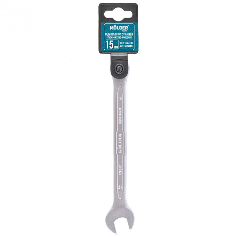Ключ комбінований 15 мм Molder (MT58015)