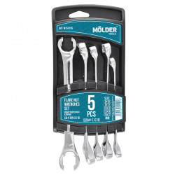 Набір ключів розрізних 8х10-15х17 мм Molder (MT54105)
