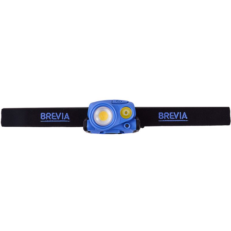 Ліхтар налобний 400 Лм + 200 Лм, 3 Вт + 3 Вт COB Brevia (14100WX1)