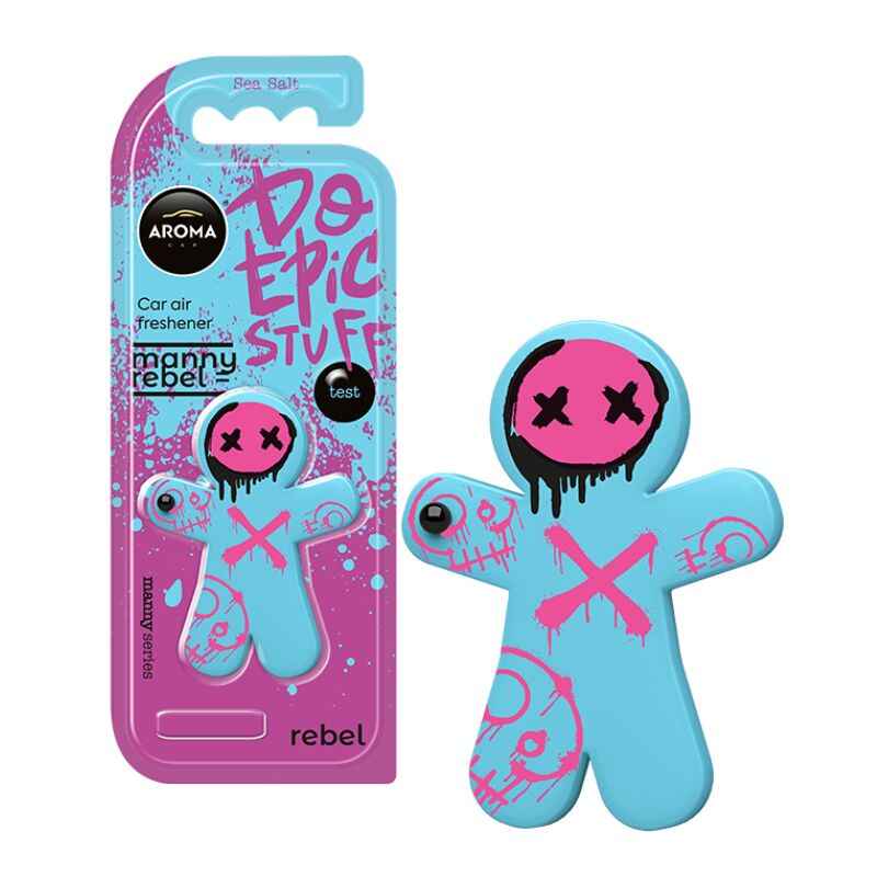Ароматизатор до машини 8 г Aroma Car Manny Rebel - Sea Salt (12160*)