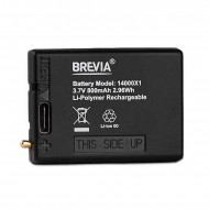 Аккумулятор Brevia 3.7V 800mAh Li-polymer с Type-C для налобных фонарей (14000X1)