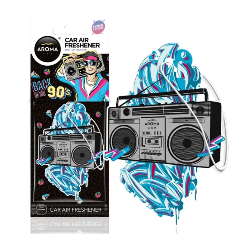 Аромароматизатор в машину Aroma Car Back 90's&70's - Boom Box (83270)