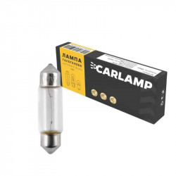 Лампи галогенні C5WT11x37 12V Carlamp 10 штук (одна упаковка) (CL1292)