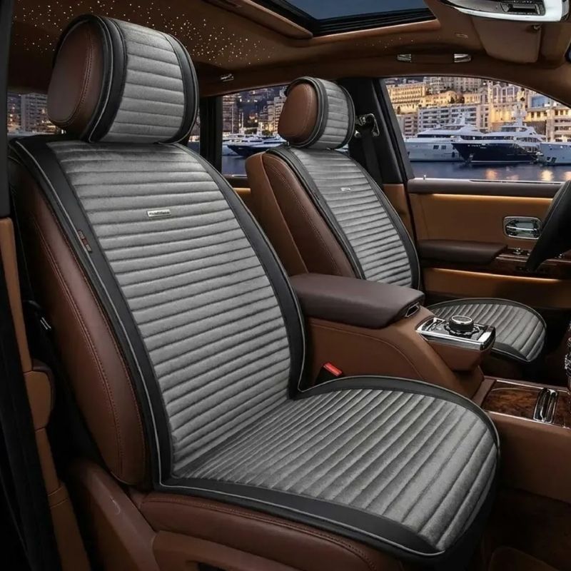 Накидки на сидіння 2 шт Gearo Gran Lusso Eleganza (GE0711GY-F)