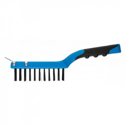 Щітка сталевий дріт зі скребком 4 х 11 Hogert (HT3B638)