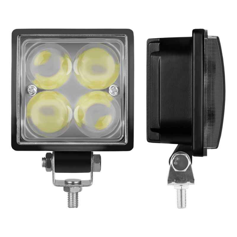 Додаткова фара на авто квадратна Spot спрямований білий колір світіння 880Lm Brevia (10602QLX1)