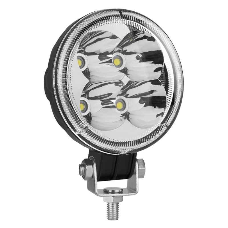 Додаткова фара на авто кругла Spot спрямований білий колір світіння 880Lm Brevia (10601RSX1)