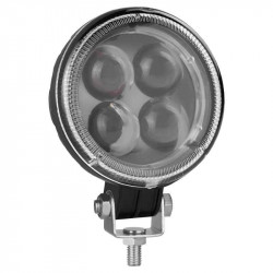 Додаткова фара на авто кругла Spot спрямований білий колір світіння 880Lm Brevia (10602RLX1)