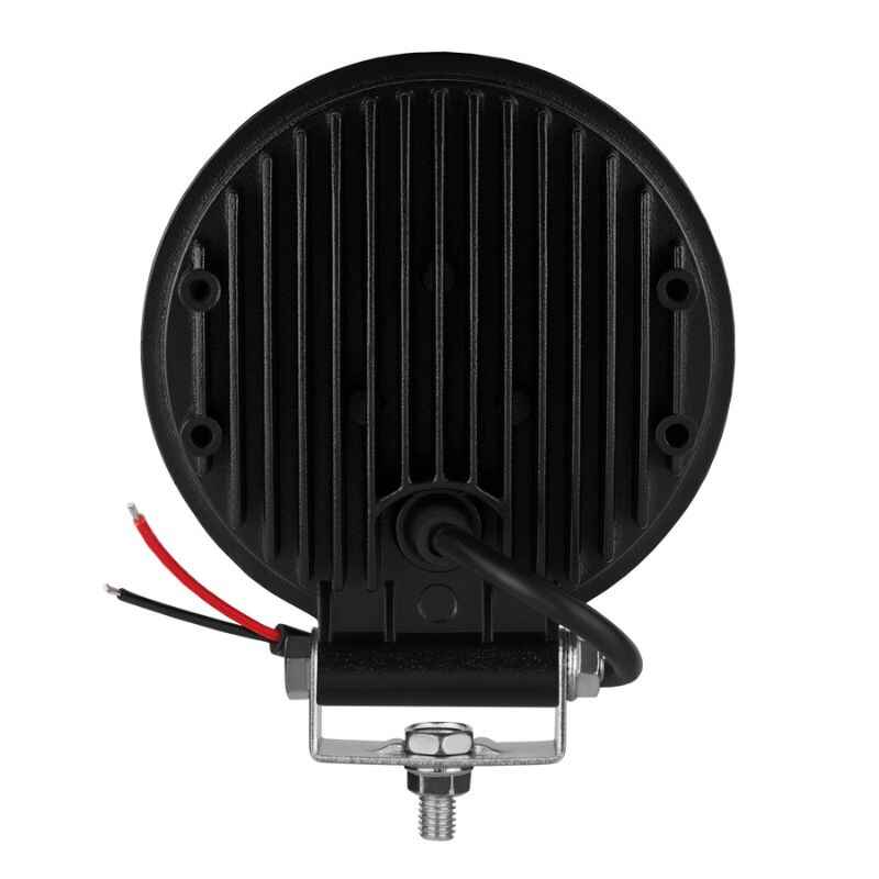 Додаткова фара на авто кругла Flood розсіяний білий колір світіння 1320Lm Brevia (10621RFX1)