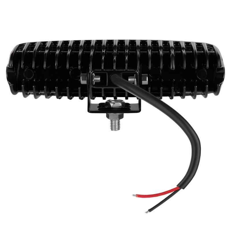 Додаткова фара на авто прямокутна Flood розсіяний білий колір світіння 1320Lm Brevia (10611FX1)