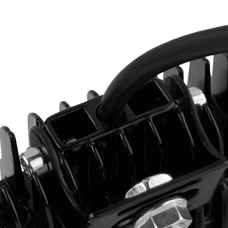 Додаткова фара на авто прямокутна Flood розсіяний білий колір світіння 1320Lm Brevia (10611FX1)