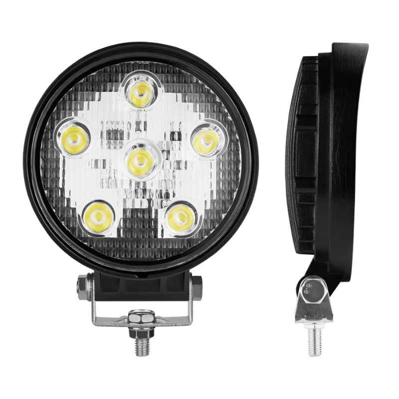 Додаткова фара на авто кругла Spot спрямований білий колір світіння 1320Lm Brevia (10621RSX1)