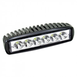 Додаткова фара на авто прямокутна Spot спрямований білий колір світіння 1320Lm Brevia (10611SX1)