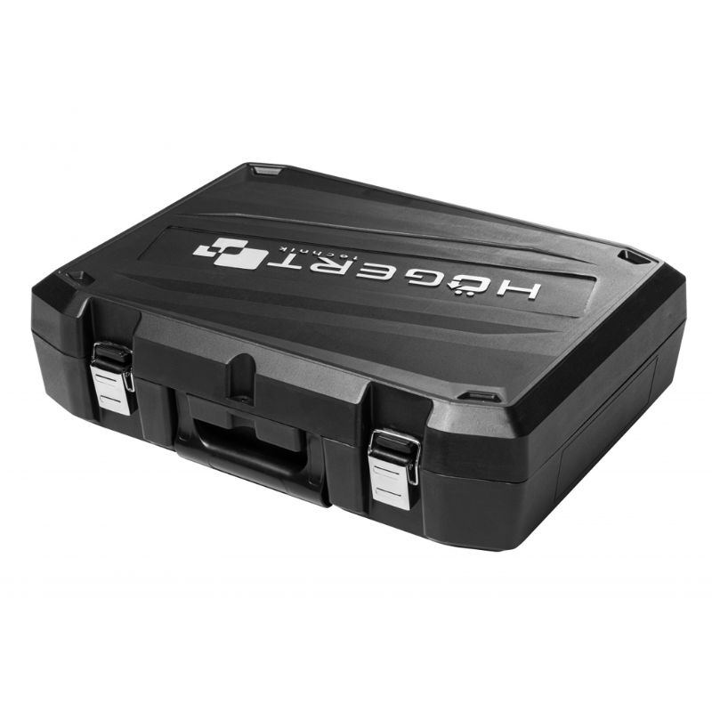 Ударний гайковерт безщітковий 1000 Нм 18В Hogert + акумулятор 4Ач + зарядна станція (HT2E254-B16IW)