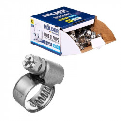Хомуты червячные 6-10мм W2 Molder 100шт (MA40010)