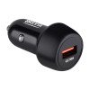Автомобільний зарядний пристрій BREVIA ePower SingleDrive 18W 1xUSB-A чорний 46018UB (46018UB)