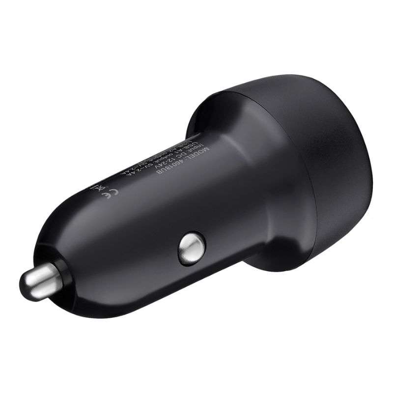 Автомобільний зарядний пристрій BREVIA ePower SingleDrive 18W 1xUSB-A чорний 46018UB (46018UB)