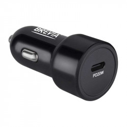 Автомобільний зарядний пристрій BREVIA ePower TurboCharge 20W 1xUSB-C чорний 46020CB (46020CB)
