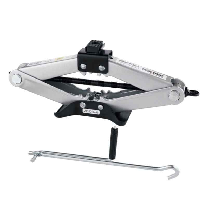 Домкрат механічний ромбоподібний 2т Molder 120-413мм для автомобіля в картонній упаковці (MA32020)