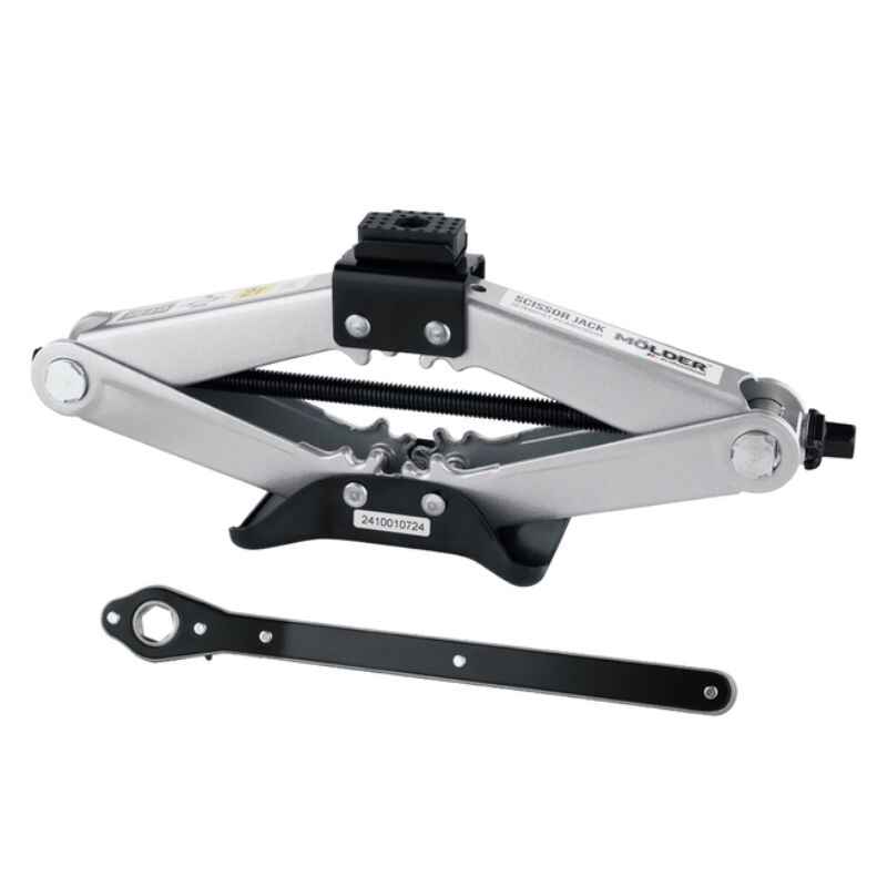 Домкрат механічний ромбоподібний 2т Molder 120-413мм для автомобіля в картонній упаковці (MA32025)