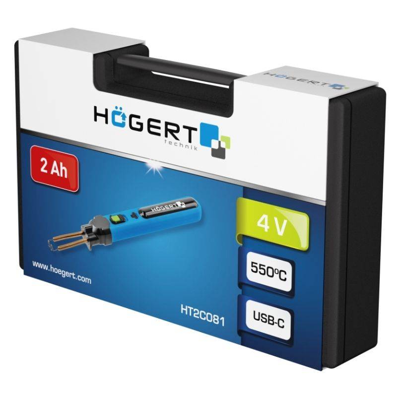 Сварочный аппарат для сварочных работ с пластиком без проводов Hogert (HT2C081)