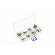 Набір скоб для зварювального верстата для пластмаси 300 шт. Hogert (HT2C082)