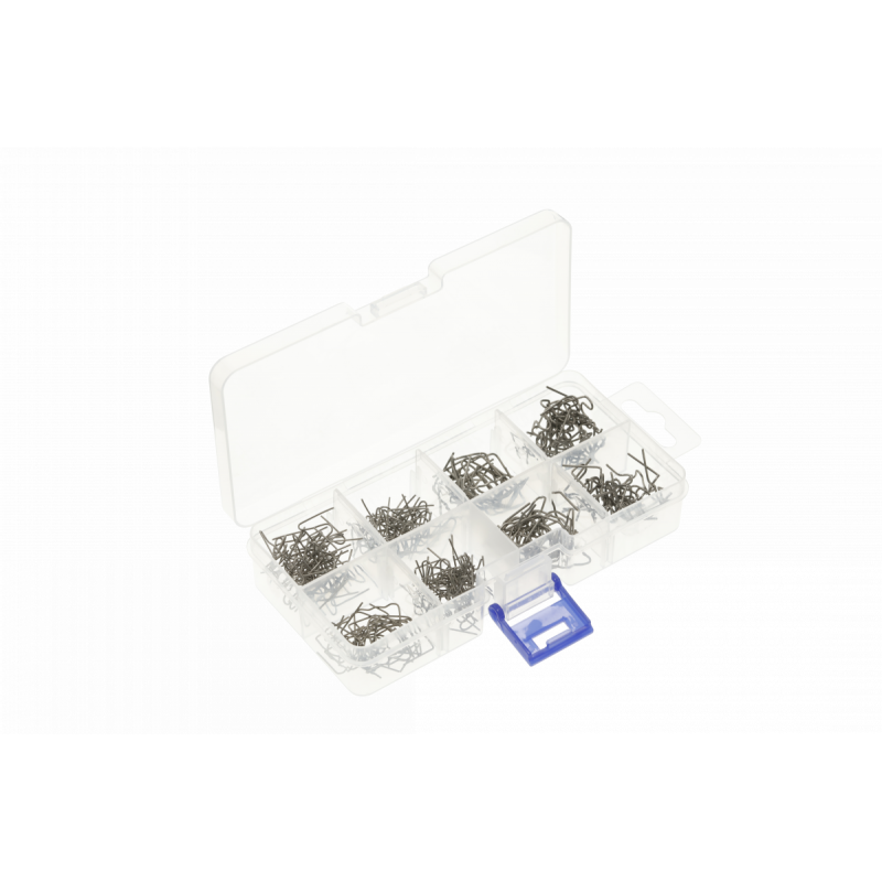 Набір скоб для зварювального верстата для пластмаси 300 шт. Hogert (HT2C082)