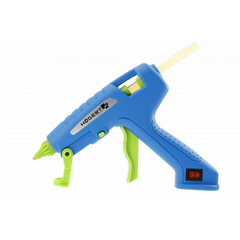 Пістолет клейовий 100 Вт 11 мм Hogert (HT2C107)