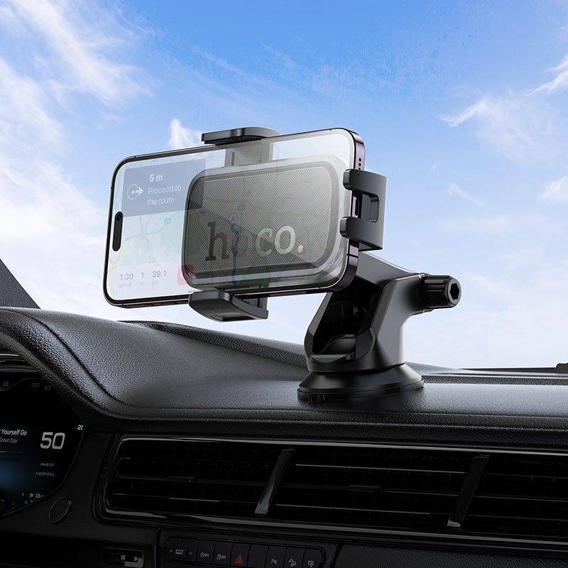 Тримач HOCO Vista push-type car holder H79 (center console) |4.5-7"|