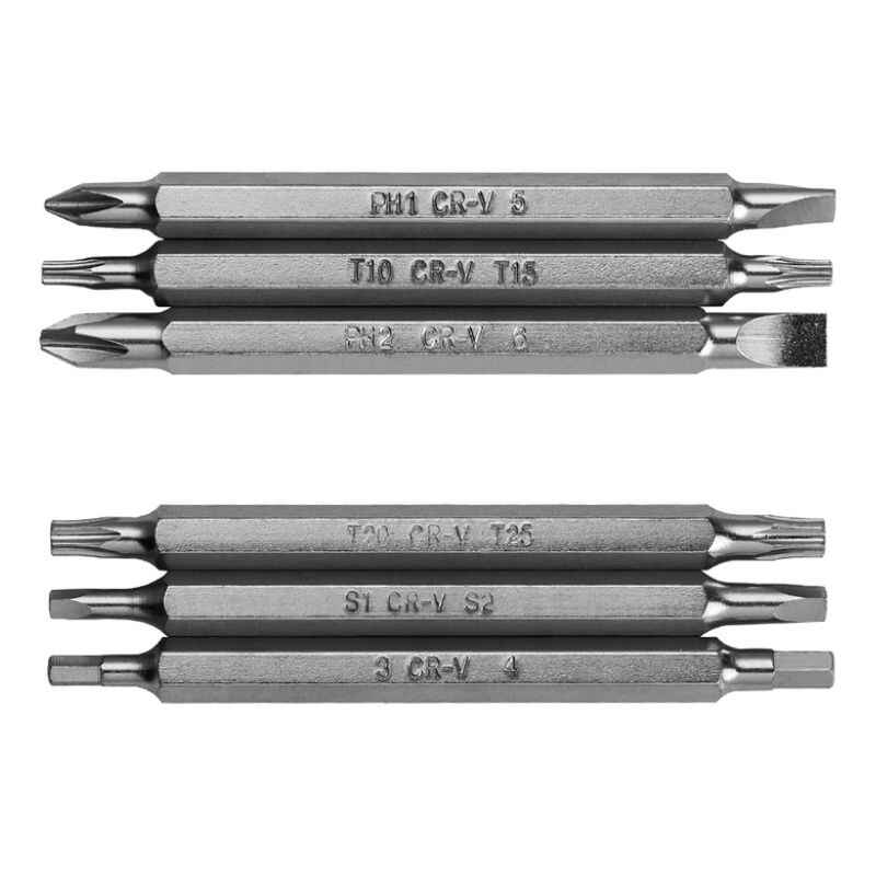 Отвертка реверсивная с битами 13шт Molder CrV PH SL Torx Hex (MT32315)