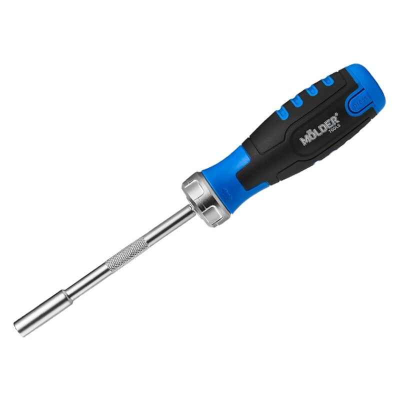 Отвертка реверсивная с битами 13шт Molder CrV PH SL Torx Hex (MT32313)