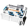 Набір інструментів 1/2″ 1/4″ 72шт 72T CrV Molder у кейсі (MT61072)
