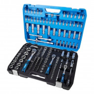 Набор инструментов 1/2" 1/4" 3/8" 72Т CrV 151шт Molder в кейсе (MT60151)