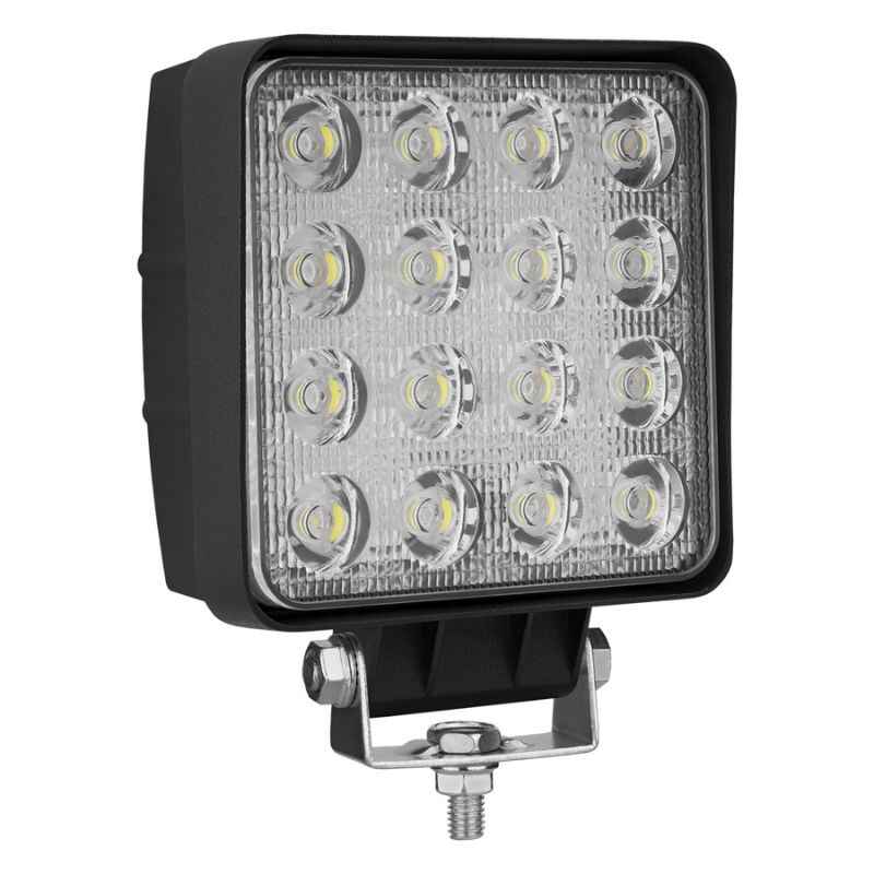 Додаткова фара на авто квадратна Spot спрямований білий колір світіння 3520Lm Brevia (10652QSX1)