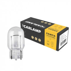 Лампи галогенні W21W 12V Carlamp 10 штук (одна упаковка) (CL1244)