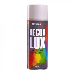 Акриловий ґрунт NOWAX Decor Lux 450 мл 9010 (NX48048)