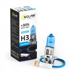 Лампа галогенна Solar H3 StarBlue 1шт (1243)