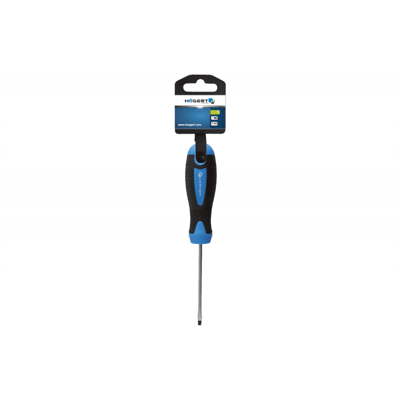 Викрутка з прямим шліцом 3x100 мм сталь S2 Hogert (HT1S002)