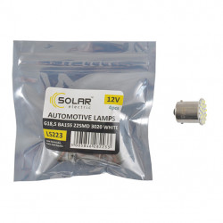 LED автолампа SOLAR 12V G18.5 BA15s 22smd 3020 white 4шт (LS223_P)