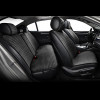Накидки на сидіння авто передні та задні преміум класу Beltex Barcelona авточохли велюр універсальні чорний (BX83100)