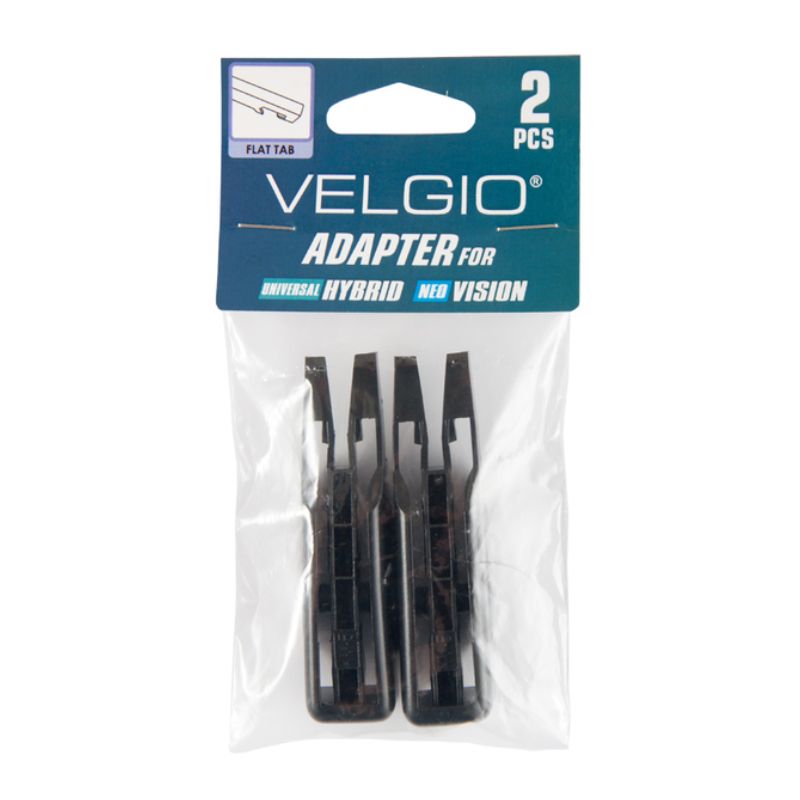 Адаптери для склоочисника плоскі Velgio Flat Tab (80700)