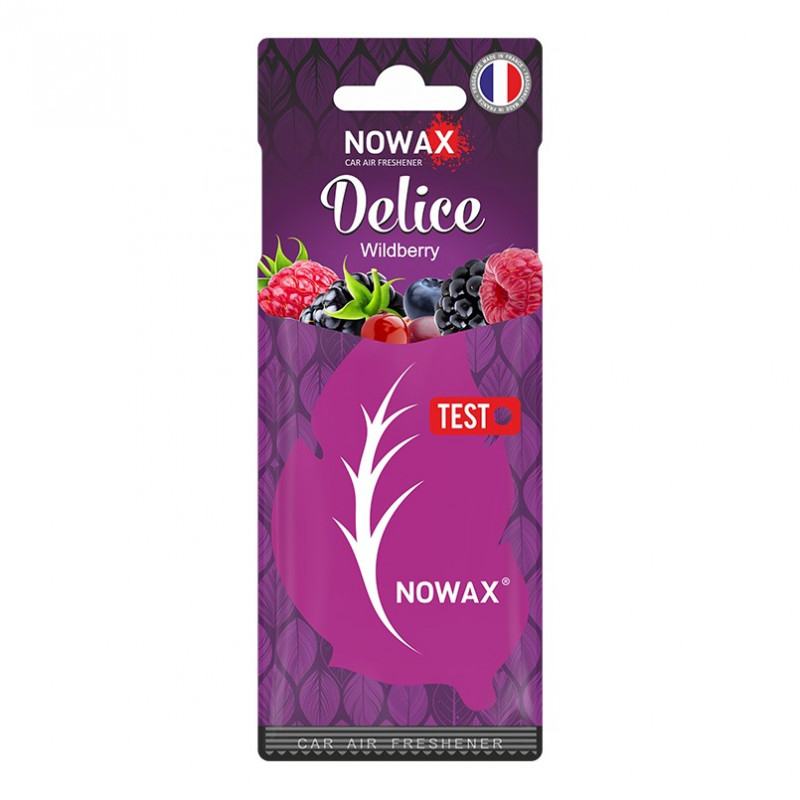 Ароматизатор до машини Nowax Delice - Wildberry (NX00089)