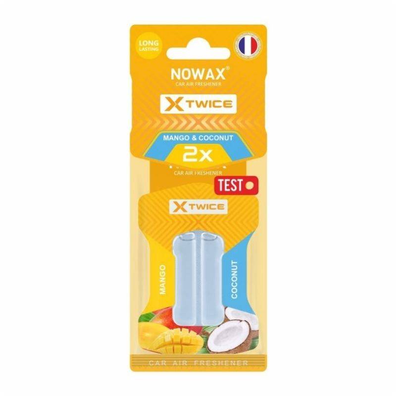 Ароматизатор до машини Nowax X Twice - Mango & Coconut (NX00163)