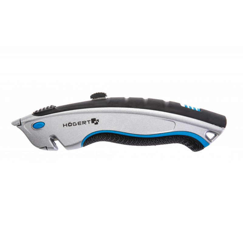 Ніж із висувним трапецієподібним лезом та блокуванням Hogert (HT4C622)