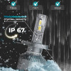 Светодиодные лампы Н3 для авто Carlamp Night Vision Gen 3 Led автолампы 5500K 6000 Lm (NVG3H3)