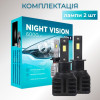 Светодиодные лампы Н3 для авто Carlamp Night Vision Gen 3 Led автолампы 5500K 6000 Lm (NVG3H3)