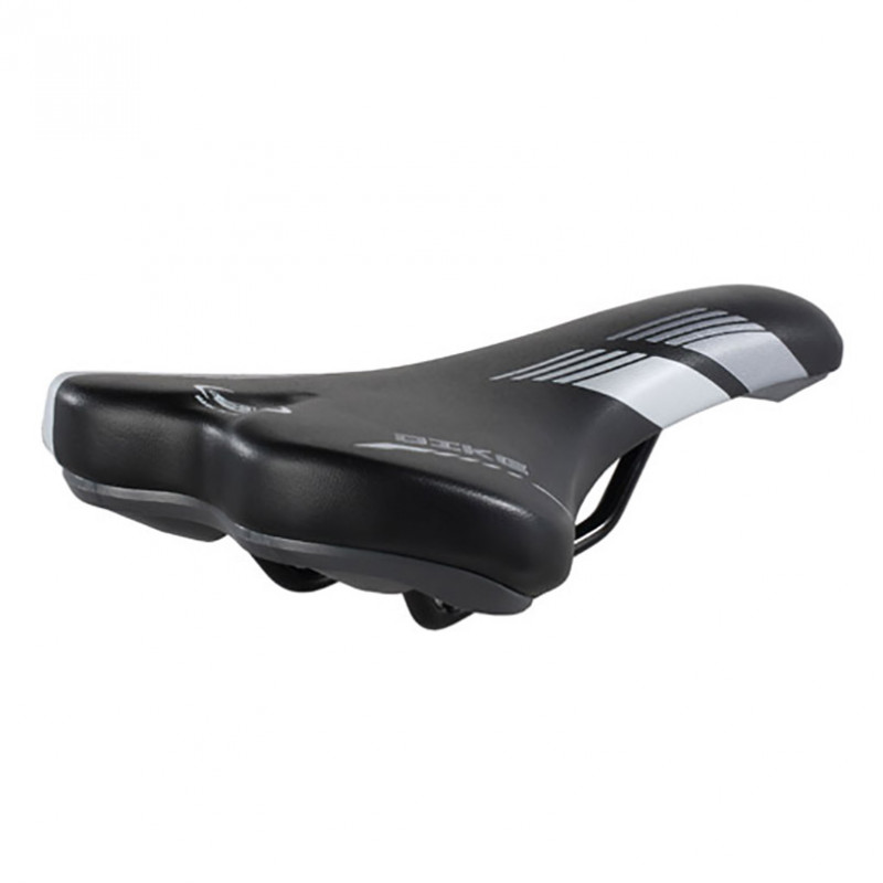 Сідло велосипедне Selle Monte Grappa Dike чорно-сіре 280x150mm (SMG-30228)